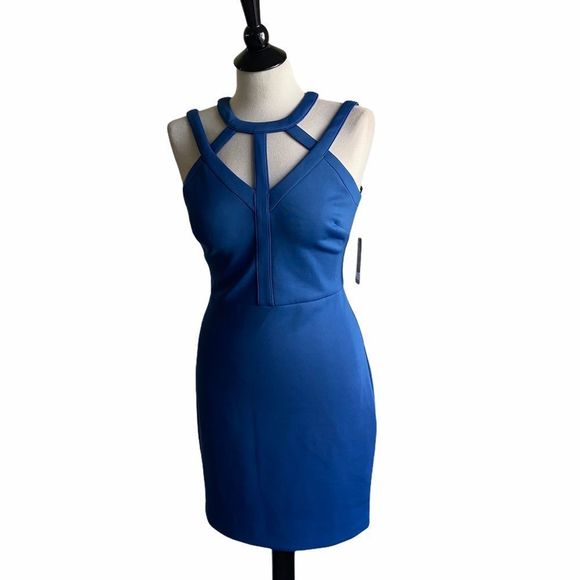 Guess Blue Mini Dress - Picture 1 of 5